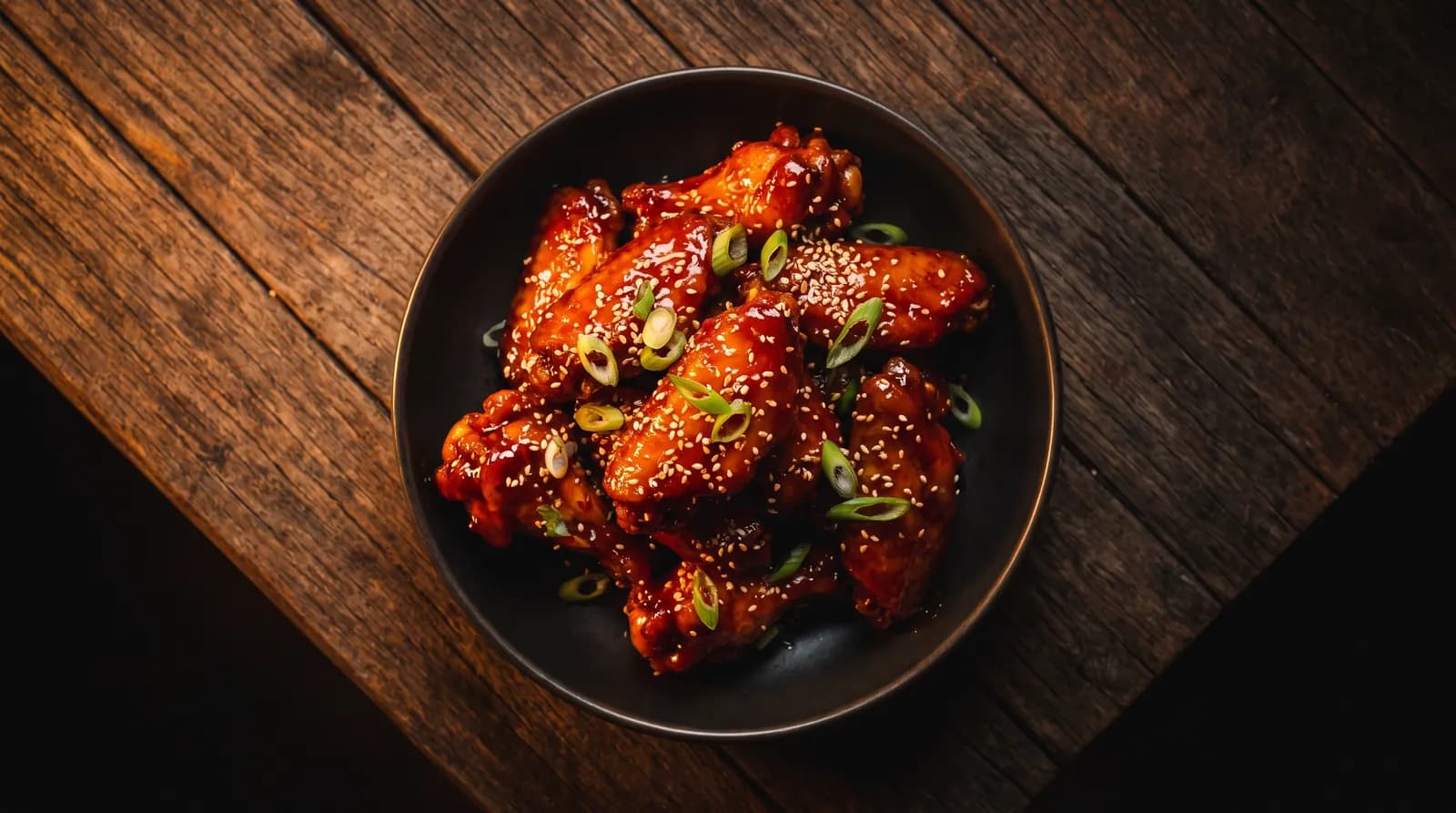 Sticky Mango Habanero Wings