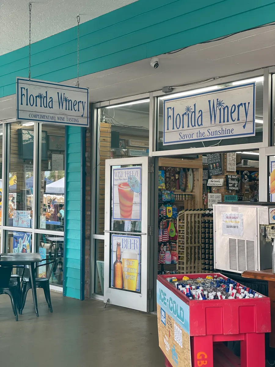 The Florida Winery storefront