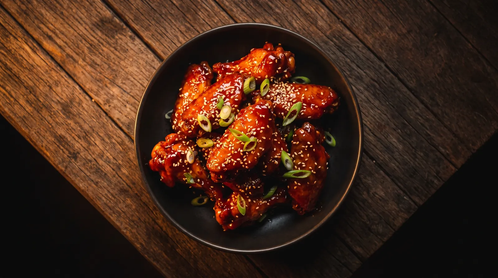 Sticky Mango Habanero Wings