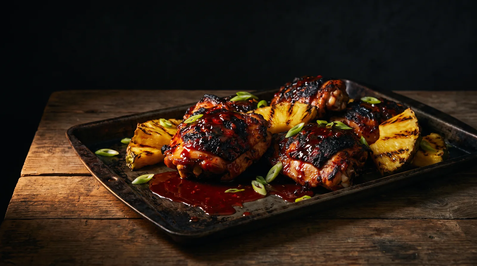 Pineapple Scotch Bonnet Jerk Chicken