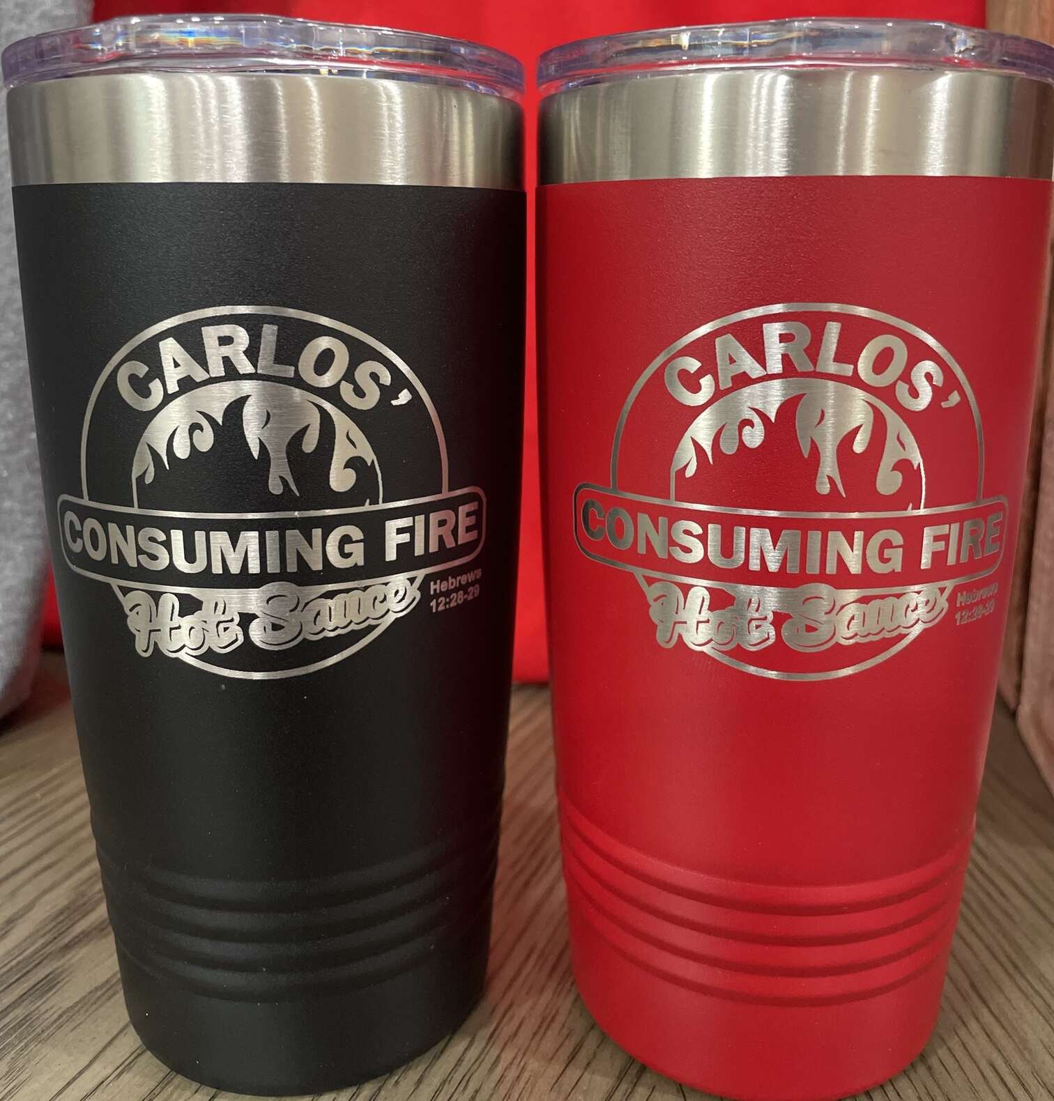 The Carlos' Consuming Fire Tumbler